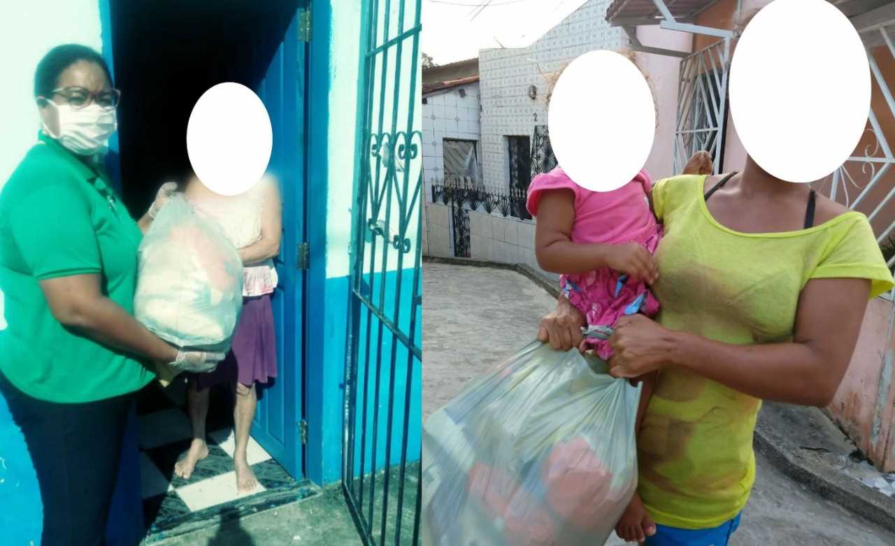 Camacã: Secretaria de Assistência Social doa cestas básicas para amenizar o enfrentamento do coronavírus